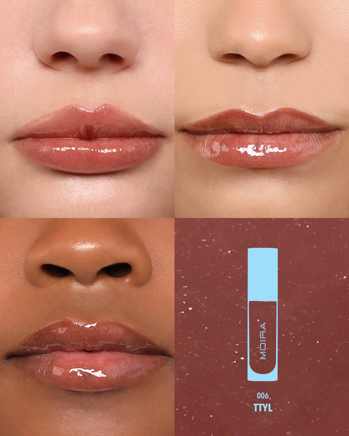 Lip chic Shimmer Gloss Moira Beauty