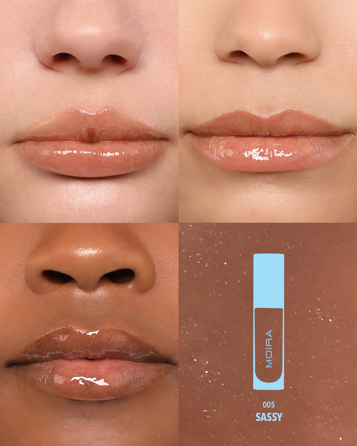 Lip chic Shimmer Gloss Moira Beauty