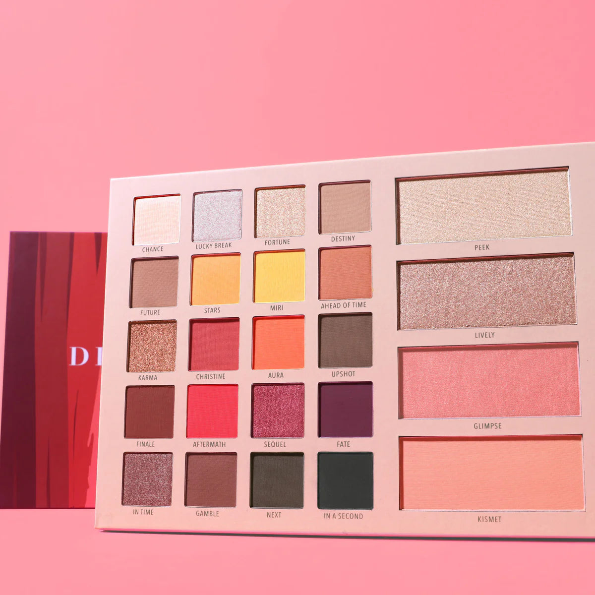 Discover me Destiny Palette Moira Beauty