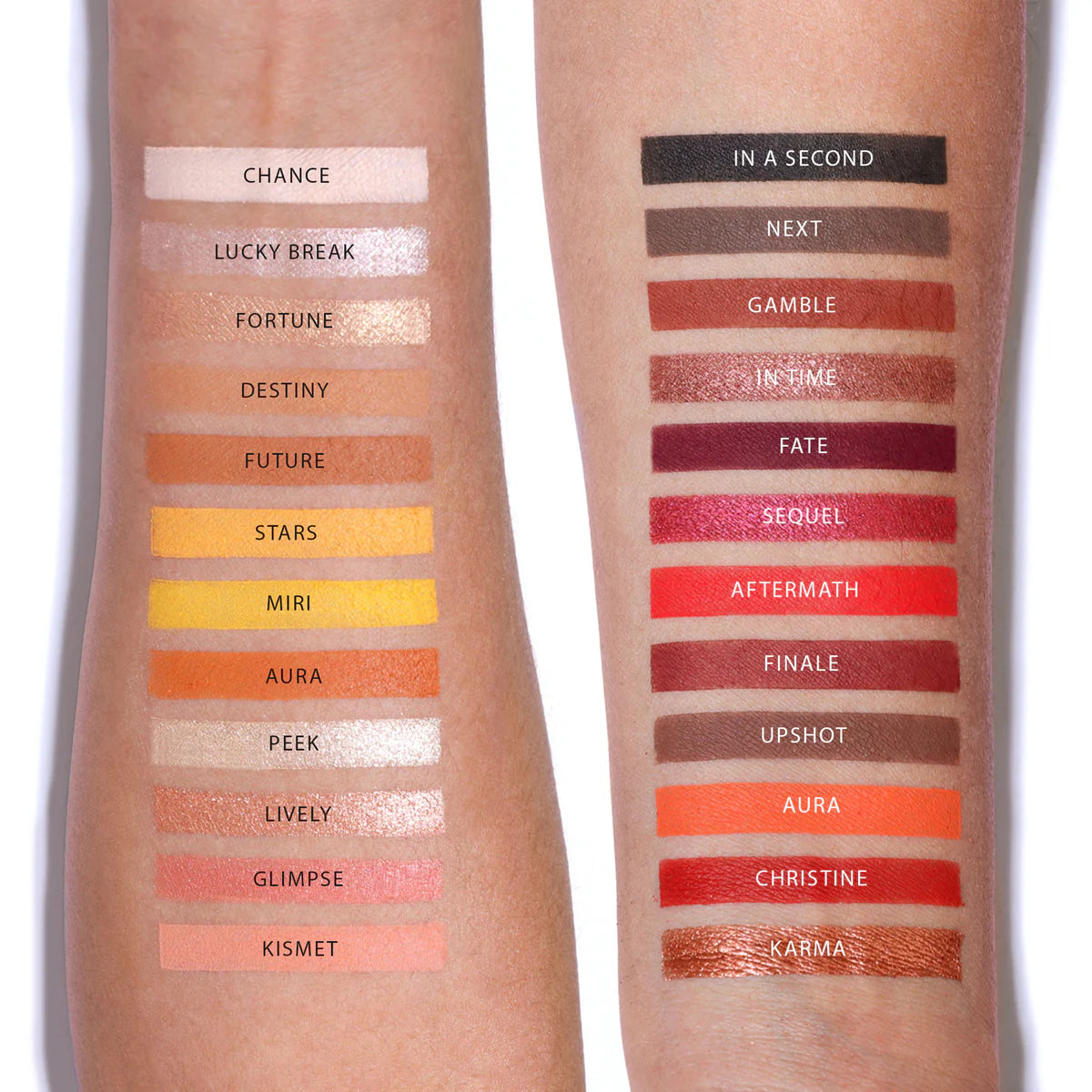 Discover me Destiny Palette Moira Beauty