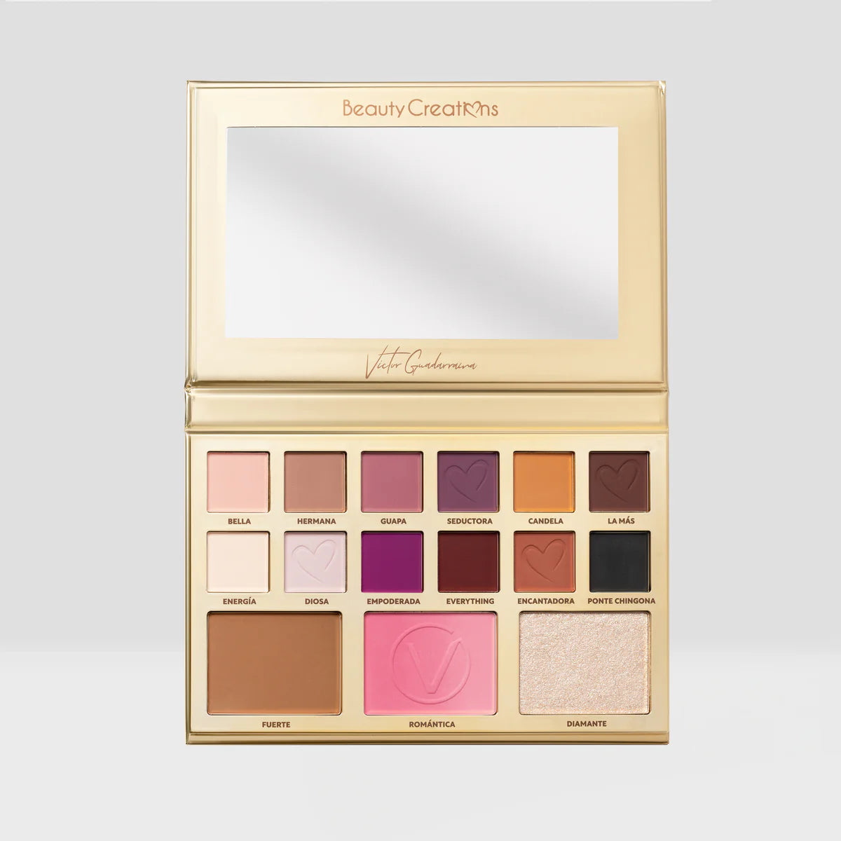 Paleta yo soy x Víctor Guadarrama Beauty Creations